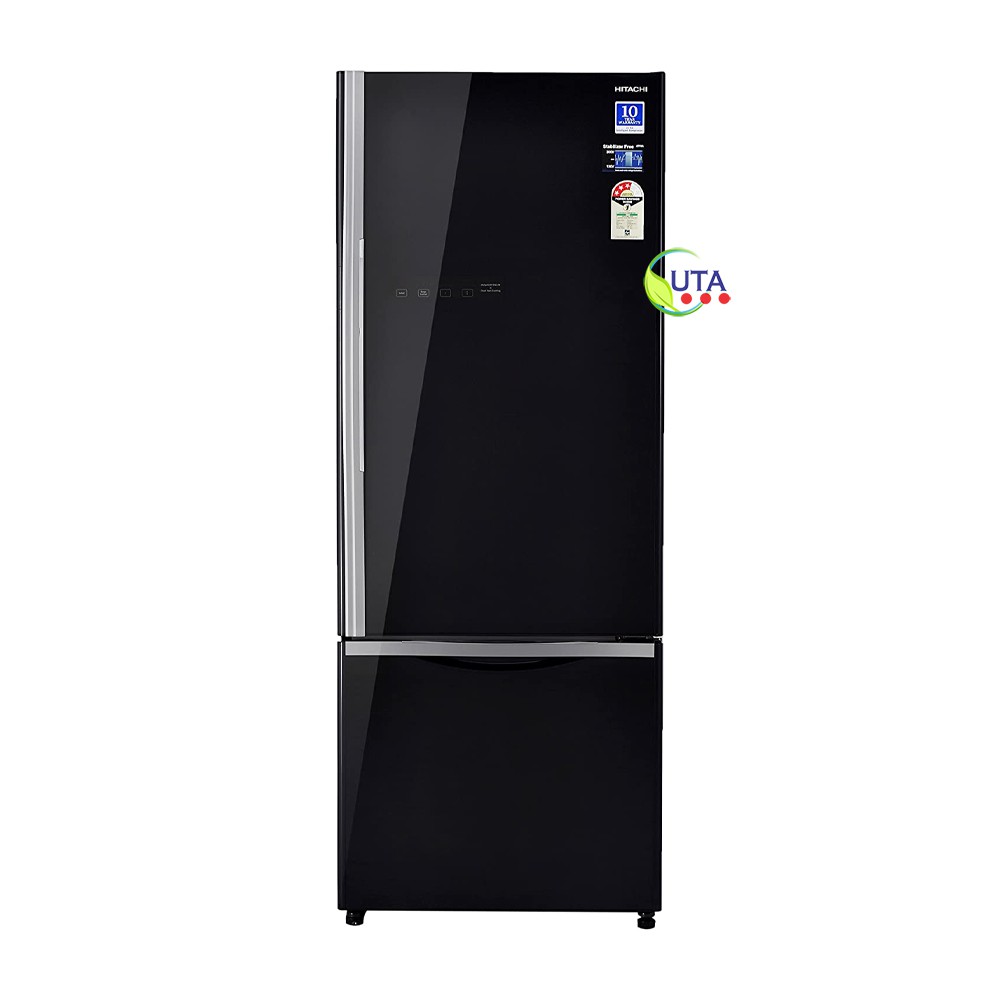 Hitachi 466L double door Refrigerator Glass Brown R-B500PND6 V2.0